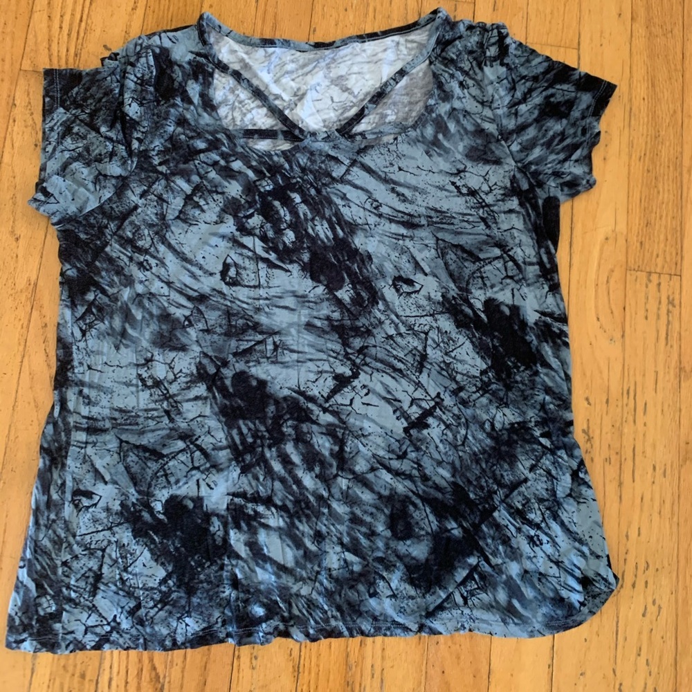 soft tie dye top